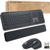 Logitech MX Keys Combo for Business belaidis klaviatūros ir pelės komplektas (920-010929), grafitas, itališka QWERTY