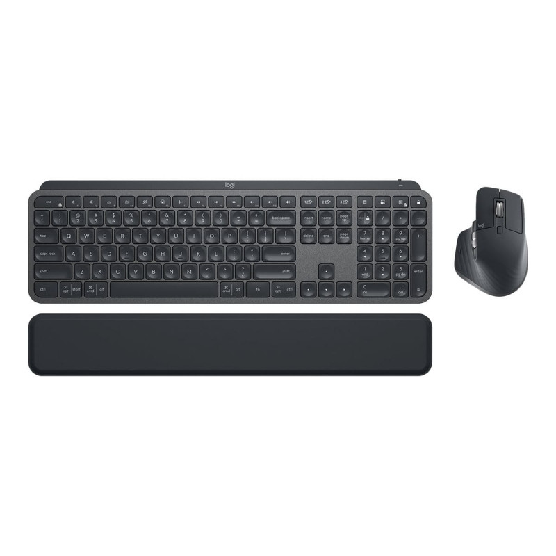 Logitech MX Keys Combo for Business belaidis klaviatūros ir pelės komplektas (920-010929), grafitas, itališka QWERTY
