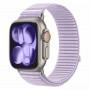 Violetinis Tech-Protect NylonLoop laikrodžio dirželis modeliams Apple Watch 8 / 9 / 10 / 11 / 12 / SE (40 / 41 / 42 mm)