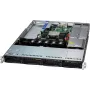Supermicro SuperServer SYS-512B-WR-G1 1U WIO barebone serveris montuoti spintoje, vieno lizdo, 32 GB