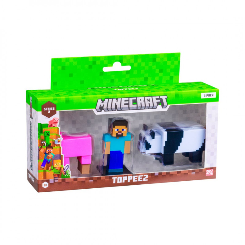 P.m.i. Kids World Minecraft S2 figūrėlių komplektas, 3 vnt. (asortimentas)