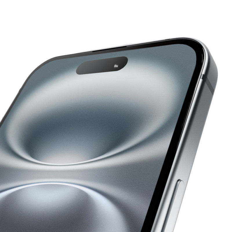 PURO Frame grūdinto stiklo apsauga su rėmeliu iPhone 16 Plus