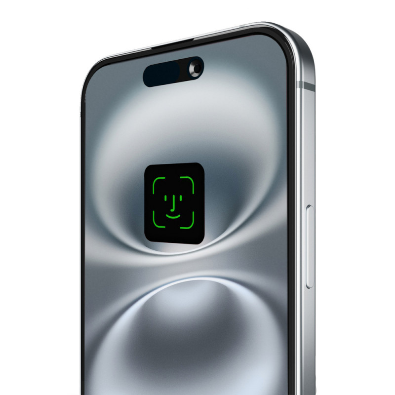 PURO Frame grūdinto stiklo apsauga su rėmeliu iPhone 16 Plus