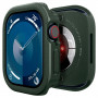 Spigen Caseology Vault TPU dėklas Apple Watch 10 / 11 46 mm laikrodžiui, vidurnakčio žalia