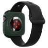 Spigen Caseology Vault TPU dėklas Apple Watch 10 / 11 46 mm laikrodžiui, vidurnakčio žalia
