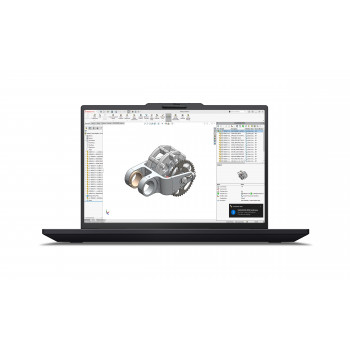 Lenovo ThinkStation P2 Gen 2 30JQ00DYGE Bokštinio tipo darbo stotis, Intel Core Ultra 7 265, 32 GB RAM, 512 GB SSD, NVIDIA RTX A400, Windows 11 Pro (DE)