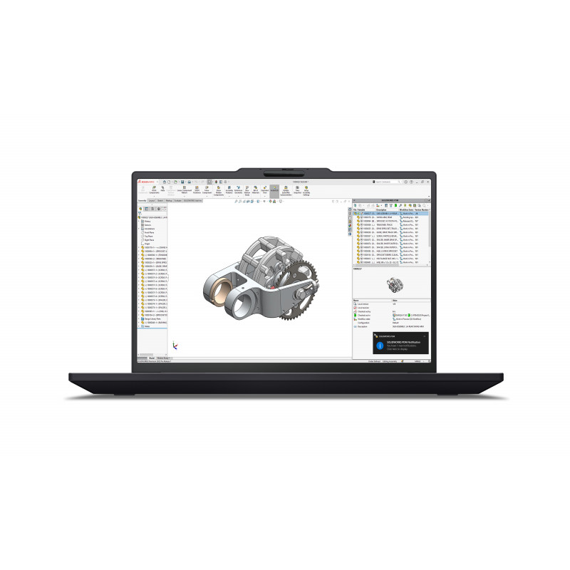Lenovo ThinkStation P2 Gen 2 30JQ00DYGE Bokštinio tipo darbo stotis, Intel Core Ultra 7 265, 32 GB RAM, 512 GB SSD, NVIDIA RTX A400, Windows 11 Pro (DE)