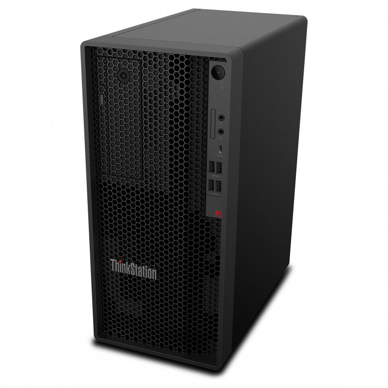 Lenovo ThinkStation P2 Gen 2 30JQ00DYGE Bokštinio tipo darbo stotis, Intel Core Ultra 7 265, 32 GB RAM, 512 GB SSD, NVIDIA RTX A400, Windows 11 Pro (DE)