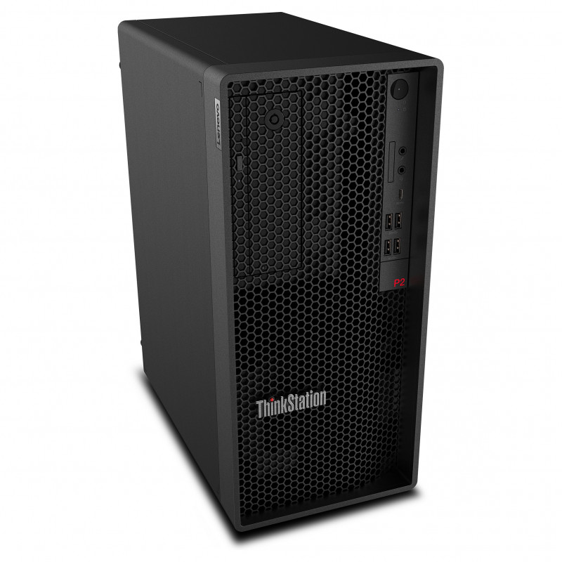 Lenovo ThinkStation P2 Gen 2 30JQ00DRGE bokštinė darbo stotis, Intel Core Ultra 7 270K Plus, 32 GB RAM, 512 GB SSD, NVIDIA GeForce RTX 5050, Windows 11 Pro (DE)