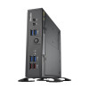 Shuttle DS50U barebone mini kompiuteris, Celeron 7305, 8 GB DDR5 RAM, juodas