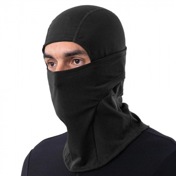 Qunature 13230023011 slidinėjimo balaklava dviračiui ir motociklui, dydis L, juoda