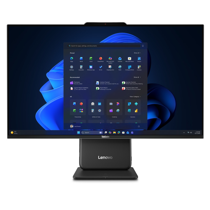 Lenovo ThinkCentre neo 50a 27 Gen 7 13RU0012GE viskas viename kompiuteris, 27" Full HD, Intel Core 5 320, 16 GB RAM, 512 GB SSD, Windows 11 Pro (DE)