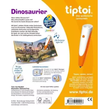 Ravensburger tiptoi Wieso? Weshalb? Warum? Junior Dinozaurai (49294)