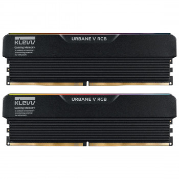 Klevv Urbane V RGB KD5AGUA80-60A300V atminties rinkinys 32 GB (2 x 16 GB) 6000 CL30, juodas