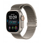 Apple Watch Ultra 4 Titanium Cellular 49 mm natūralaus titano Milanese Loop, dydis L (Apple)