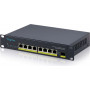 DIGITUS DN-95333 10 Gigabit 8 prievadų nevaldomas PoE+ komutatorius (80 W)