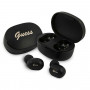 Guess GUTWST30BK belaidės TWS ausinukai su dokingo stotele, Bluetooth 5.0, juodi