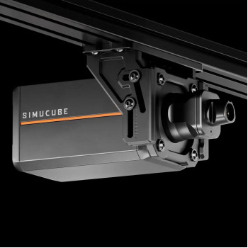 Simucube Wheelbase Mount v2 laikiklis, -24 iki +20 laipsnių pakreipimas, aliuminis, juodas