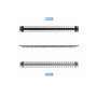 StarTech.com C6PANELSTP481U 48 prievadų 1U tuščia komutacinė panelė, CAT6A, 48,3 cm (19 in), juoda
