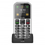 Beafon SL280pro LTE 4G Silver Line didelių mygtukų telefonas, juodai baltas