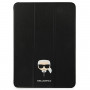 Karl Lagerfeld KLFC11OKHK Saffiano Karl Head knyginis viršelis, skirtas Apple iPad Pro 11 2021 (3 kartos), juodas