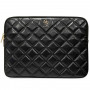 Guess Quilted 4G nešiojamojo kompiuterio įmautė, 14 colių, juoda, Guess GUCS14ZPSQSSGK
