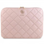 Guess Quilted 4G nešiojamojo kompiuterio įmautė GUCS14ZPSQSSGP 14", rausva