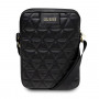 Guess Quilted GUTB10QLBK planšetinio kompiuterio rankinė 10", juoda