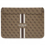 Guess GUCS14P4RPSW nešiojamojo kompiuterio įmautė 14 colių, 4G Printed Stripes, ruda