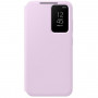 Samsung Galaxy S23 Smart View Wallet Case EF-ZS911CV, lavender, dėklas su pinigine