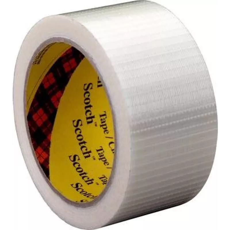 3M Dvikryptė gijinė juosta 8959, 50 mm x 50 m, permatoma, skirta naudoti patalpose 89595050