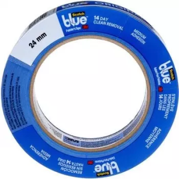3M ScotchBlue 2090 dažytojo maskavimo juosta, mėlyna, 24 mm x 41 m, 3 ritinėliai 20902441P3