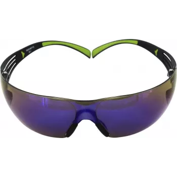 3M SecureFit 400 apsauginiai akiniai su mėlynu veidrodiniu stiklu UU001467875