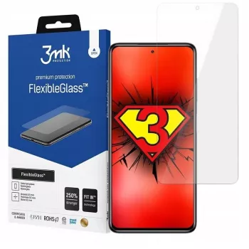3MK Flexible Glass Lite apsauginis stiklas, skirtas Xiaomi Poco X3 / X3 Pro / X3 NFC