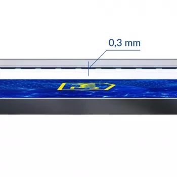3MK HardGlass Lite grūdinto stiklo ekrano apsauga, skirta Xiaomi Redmi Note 12 5G / Poco X5 5G - juoda