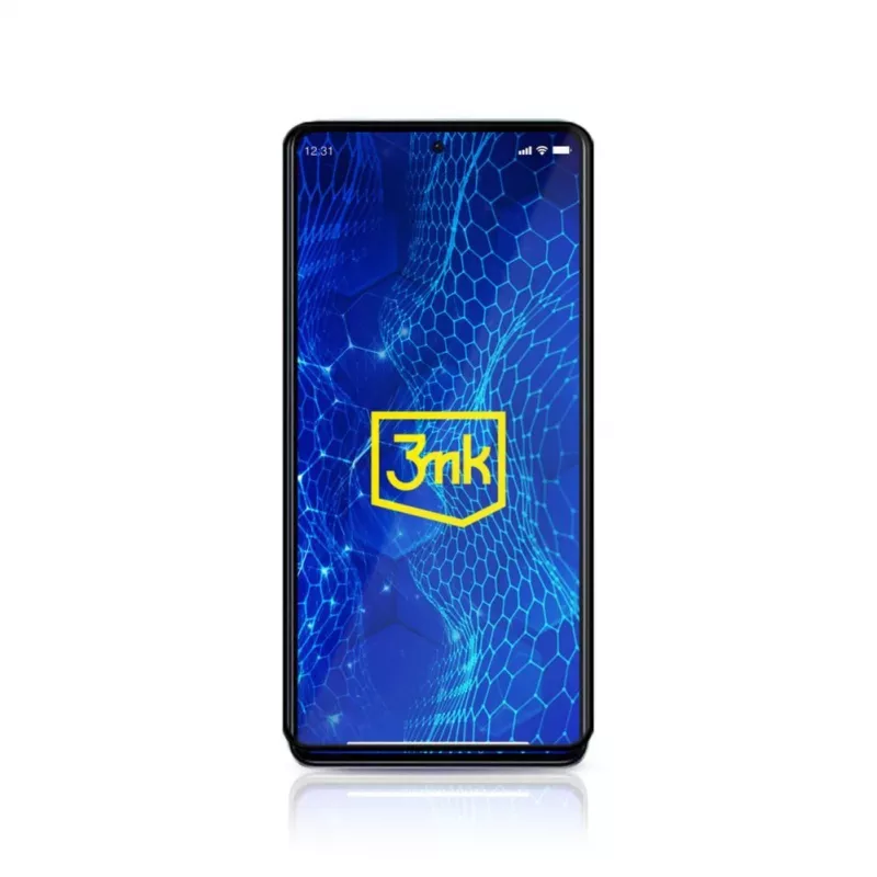 3MK HardGlass Lite grūdinto stiklo ekrano apsauga, skirta Xiaomi Redmi Note 12 5G / Poco X5 5G - juoda