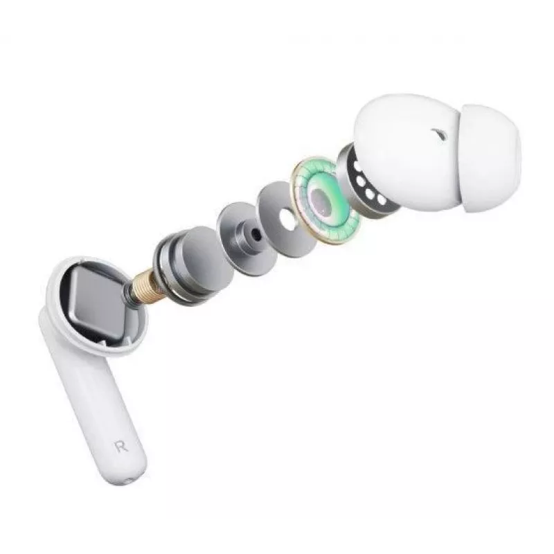 3MK LifePods Protection belaidžiai ausinukai su Bluetooth 5.3 ir ANC technologija, balti
