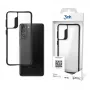 3MK Satin Armor Case+ dangtelis „Samsung Galaxy S21+ 5G“ – skaidrus satino matinis TPU/PC užpakalinis dangtelis