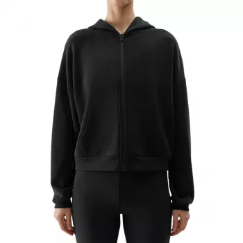 4F moteriškas F1002 Deep Black megztinis, M dydis