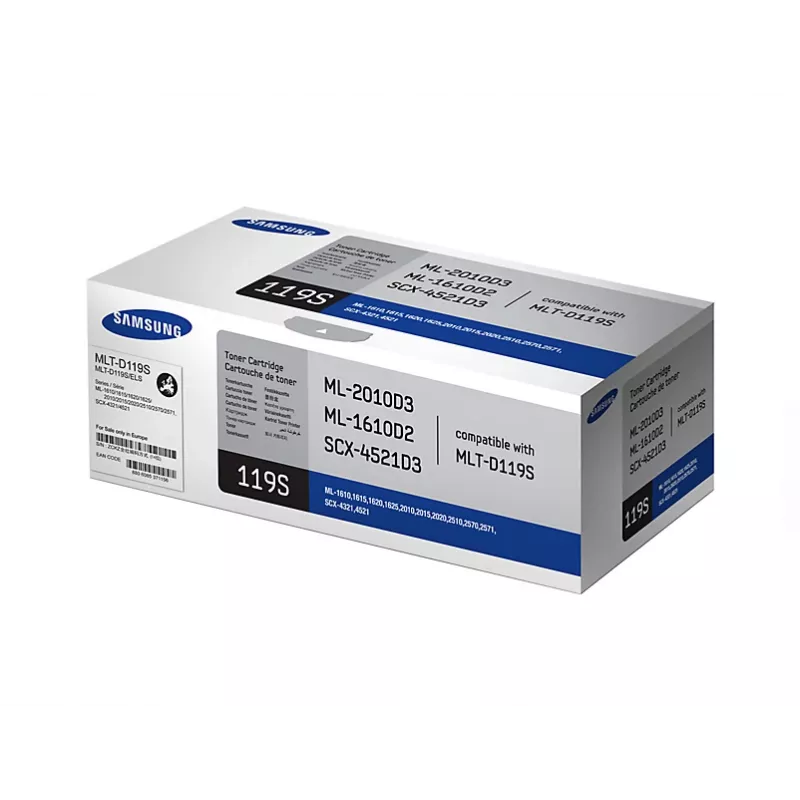 Samsung MLT-D119S Original juodas tonerio kasetė, 3000 puslapių, juoda, 1 vnt.