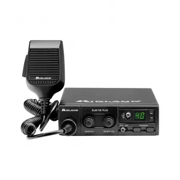 A-LAN Radio CB ALAN B PL 100+ Mobilus CB radijas 40 kanalų AM/FM