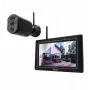 ABUS EasyLook BasicSet belaidė vaizdo stebėjimo sistema – 7 colių monitorius ir 1 IP66 kamera, infraraudonųjų spindulių naktinis matymas, 2.4 GHz