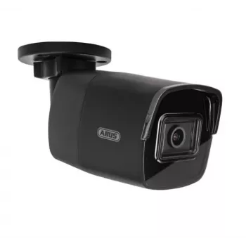 ABUS IPCB34611A 4MP IP Mini Tube kamera, 2.8 mm fiksuotas objektyvas, juoda – lauko ir vidaus stebėjimui