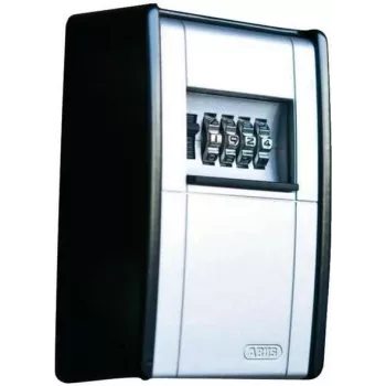 ABUS KeyGarage 787 raktų seifas - juodas/sidabrinis - metalinis - 4 skaitmenų derinys - 80 x 45 x 120 mm