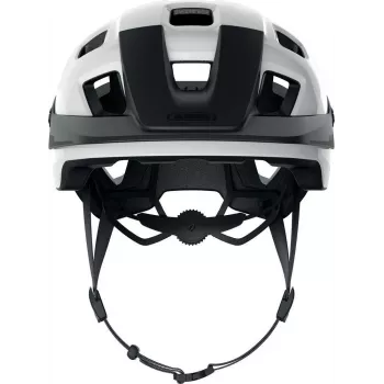 ABUS MoTrip dviračių šalmas su fiksuotu skydeliu - Velvet Black, dydis M (52-57 cm)