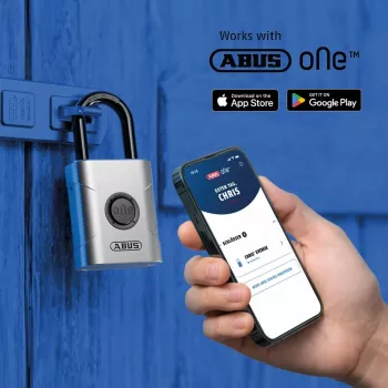 ABUS Security-Center ABEO10000 Bluetooth spynos, sidabrinė