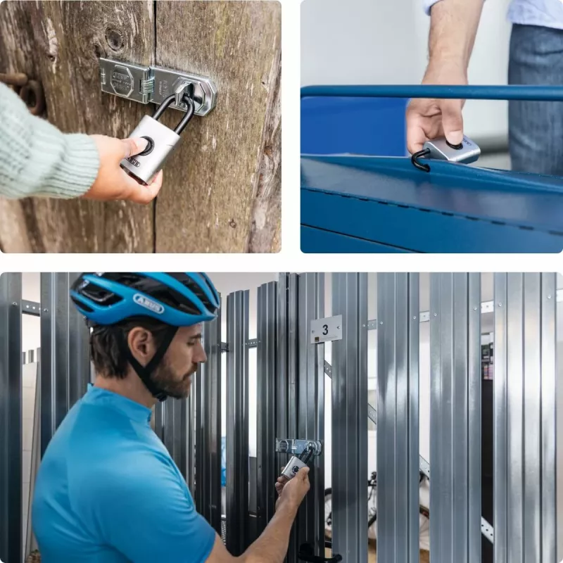 ABUS Security-Center ABEO10000 Bluetooth spynos, sidabrinė