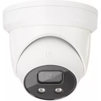 ABUS Security-Center IPCB58511A Tinklo stebėjimo kamera - kupolinė - lauko - atspari oro sąlygoms - spalvota diena ir naktis - 8 MP - 3840 x 2160 - 4K - M12 lęšio laikiklis - fiksuotas židinio nuotolis - LAN 10/100 - MJPEG, H.264, H.265 - DC 12V / PoE