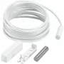 ABUS Security-Center MK2000W laidinis magnetinis kontaktinis jutiklis durims ir langams, 5 m kabelis, baltas