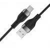 ACEFAST C11-04 USB-A – USB-C 3A magnetinis pintas laidas 1,2 m juodas